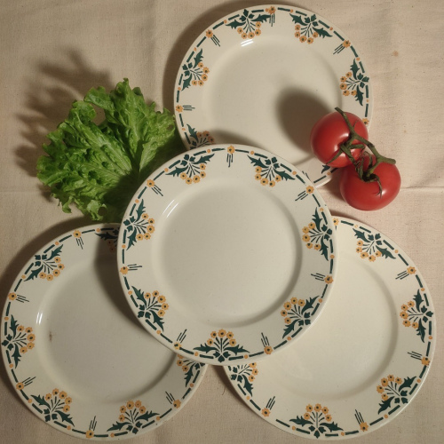 Assiettes Terre de Fer Choisy le Roi